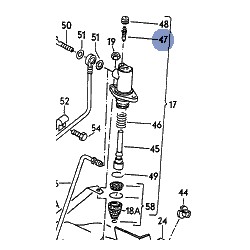 vis de purge de récepteur d'embrayage pour Transporter