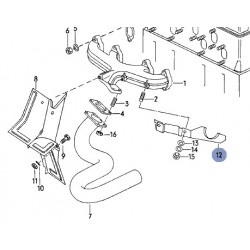 Tôle de protection inférieur sur collecteur