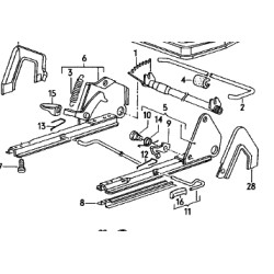 Glissière complète pour...